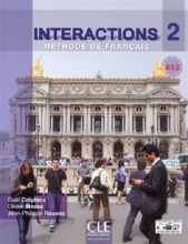 کتاب Interactions 2 - Niveau A1.2 - Livre de l'élève