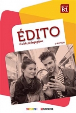 کتاب معلم فرانسوی ادیتو Edito niv.B1 éd 2018 Guide pédagogique