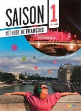 کتاب فرانسوی سزون Saison niveau 1 A1/A2 - livre de l'eleve + cahier + dvd