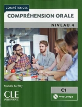 کتاب Comprehension orale 4 - Niveau C1 + CD - 2eme رنگی