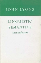 کتاب لینگویستیک سمانتیک ان اینتروداکشن جان لیونز Linguistic Semantic an Introductionjohn lyons