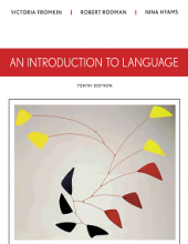 کتاب ان اینتروداکشن تو لنگوویج ویرایش دهم An Introduction to Language 10th Edition