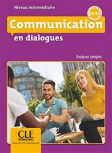 کتاب Communication en dialogues N intermédiaire - Livre سیاه و سفید