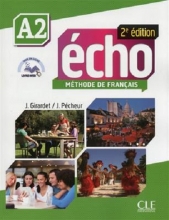 کتاب echo - Niveau A2 + Cahier 2eme edition