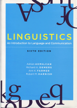 کتاب لینگویستیکس ان اینتروداکشن تو لنگویج اند کامینیکیشن جلد ششم Linguistics An Introduction to Language and Communication sixth
