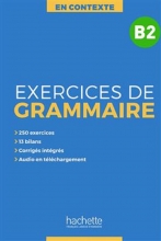 کتاب En Contexte : Exercices de grammaire B2 + CD + corrigés