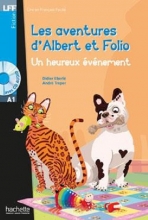 کتاب Albert et Folio : Un heureux evenement + CD audio