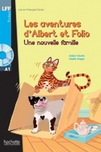 کتاب Albert et Folio : Une nouvelle famille + CD Audio MP3