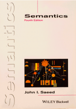 کتاب سمانتیکس ویرایش چهارم Semantics 4th