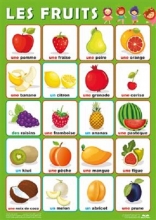 کتاب پوستر میوه های فرانسه