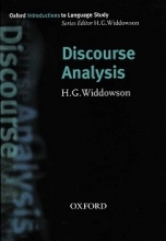 کتاب Discourse Analysis by H.G.Widdowson اثر هنری ویدسون