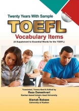 کتاب تونتی یرز ویت سمپل تافل وکبیولری آیتمز C+Twenty Years With Sample TOEFL Vocabulary Items