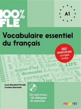 کتاب Vocabulaire essentiel du français niv. A1 - Livre + CD سیاه و سفید