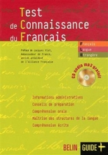 کتاب Test de connaissance du francais
