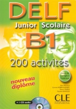 کتاب Delf Junior Scolaire B1: 200 Activites  رنگی