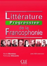 کتاب Litterature progressive de la francophonie - intermediaire سیاه و سفید