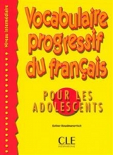کتاب Vocabulaire progressive - adolescents - intermediaire