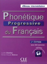 کتاب Phonetique progressive intermediaire 2eme edition