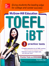 کتاب McGraw-Hill Education TOEFL iBT with 3 Practice