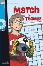کتاب Le Match de Thomas + CD audio (A1)