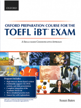 کتابآکسفورد پریپریشن کورس فور تافل آی بی تی اگزم  Oxford Preparation Course for the TOEFL iBT Exam