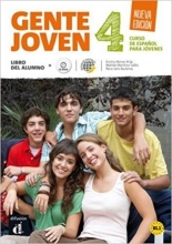 کتاب زبان اسپانیایی Gente joven 4 Nueva edicion Libro del alumno