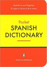 کتاب زبان پاکت اسپنیش دیکشنری The Penguin Pocket Spanish Dictionary Spanish at Your Fingertips