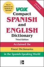 کتاب  Vox Compact Spanish and English Dictionary 3rd
