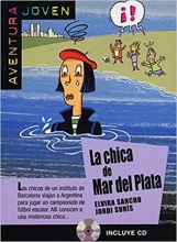 کتاب داستان اسپانیایی La chica de Mar del Plata+CD