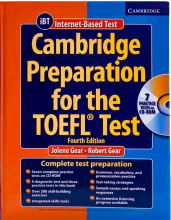 کتاب کمبریج پریپریشن فور تافل تست آی بی تی ویرایش چهارم Cambridge Preparation for the TOEFL Test IBT 4th Edition