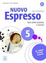 کتاب ایتالیایی اسپرسو NUOVO Espresso 5 C1 سیاه و سفید