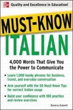 کتاب  Must-Know Italian : 4,000 Words That Give You the Power to Communicate