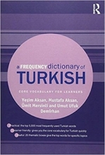 کتاب دیکشنری فریکوئنسی دیکشنری آف ترکیش A Frequency Dictionary of Turkish