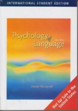کتاب سایکولوژی آف لنگوییج ویرایش پنجم Psychology of Language 5th Edition