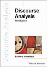 کتاب دیسکورس آنالایزز ویرایش سوم Discourse Analysis Third Edition باربارا جان استون