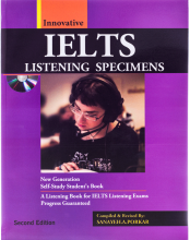 کتاب آیلتس لسینینگ اسپسیمنت IELTS Listening Specimens 2nd+DVD