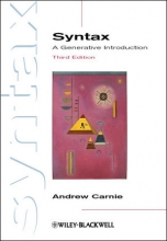 کتاب سنتاکس جنریتیو اینتراداکشن ویرایش سوم Syntax: A Generative Introduction 3rd Edition