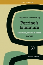 کتاب پرینس لیتریچر استراکچر ساند سنس پوتری ویرایش دوازدهم Perrines Literature Structure, Sound & Sense Poetry 2 Twelfth Edition