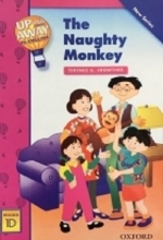 کتاب داستان آپ اند اوی این اینگلیش ریدر Up and Away in English Reader 1D The Naughty Monkey