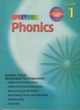 کتاب اسپکترام فونیکز گرید وان بوک Spectrum Phonics Grade 1 Book