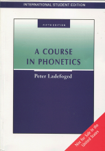 کتاب کورس این فونتیکز ویرایش پنجم A Course In Phonetics 5th Edition