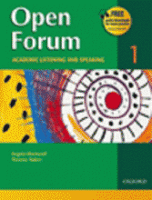 کتاب اپن فروم Open Forum 1 Student Book with Test Booklet & CD