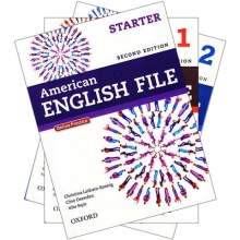 پکیج 3 جلد اول کتابهای امریکن انگلیش فایل ویرایش hmAmerican English File