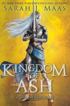 کتاب رمان انگلیسی پادشاهی خاکستر Kingdom of Ash Throne of Glass 7