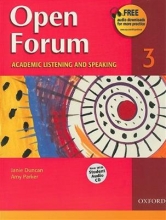 کتاب اپن فروم Open Forum 3 Student Book with Test Booklet
