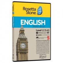 نرم افزار خودآموز زبان انگلیسی رزتا استون اینگلیش بریتیش اسنت ROSETTA STONE ENGLISH - BRITISH ACCENT
