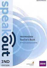کتاب معلم اسپیک اوت ویرایش دوم اینترمدیت Speakout 2nd Intermediate Teachers Book +CD
