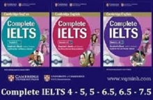 کتاب مجموعه 3 جلدی آموزشی کامپلیت ایلتس Cambridge English Complete IELTS