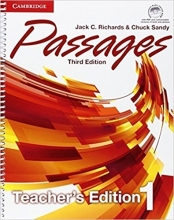 کتاب معلم پسیجز تیچرز آبجکتیو ادونسد Passages 1 Teachers Edition Third