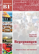 کتاب بگگنونگن Begegnungen Kurs und Arbeitsbuch B1 رنگی